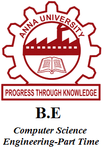 B.E Computer Science Engineering-Part Time