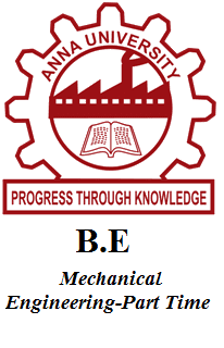 B.E Mechanical Engineering-Part Time