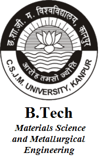 B.Tech Materials Science and Metallurgical Engineering