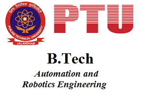 B.Tech Automation and Robotics Engineering