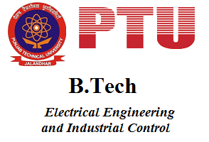 B.Tech Electrical Engineering and Industrial Control